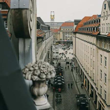 View - Dachterrasse - Privater Parkplatz Апартаменты Лейпциг