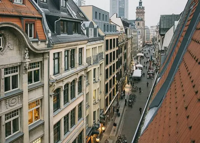 Appartement View - Dachterrasse - Privater Parkplatz Leipzig